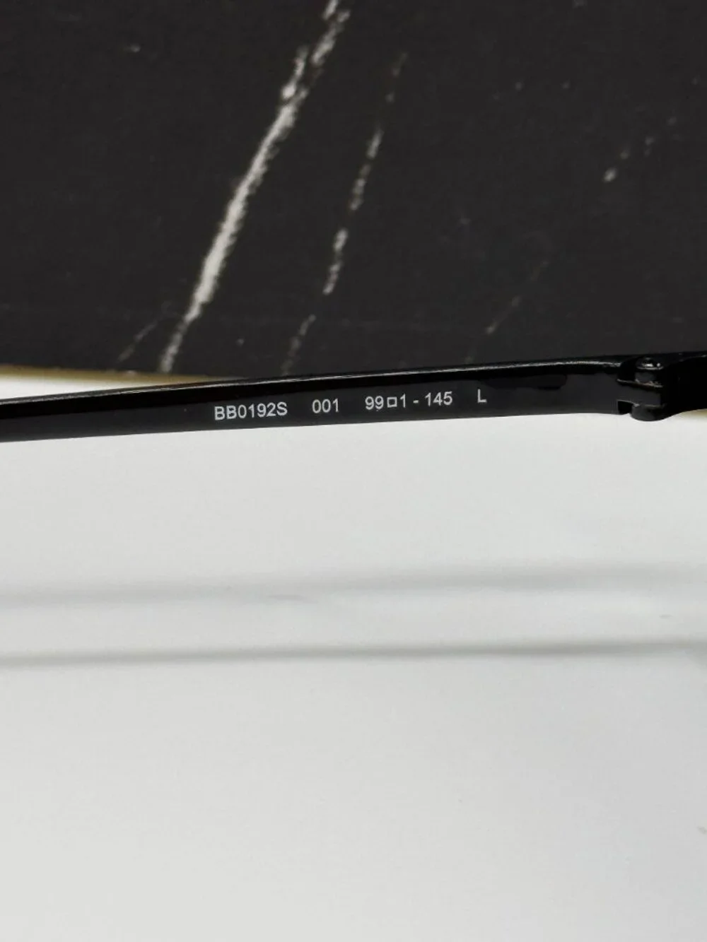 NEW BALENCIAGA BB0192S 001 BLACK SHIELD UNISEX SUNGLASSES BALENCIAGA EYEWEAR - Picture 7 of 9